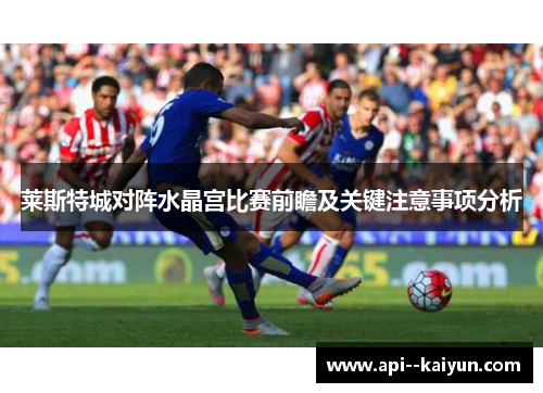 莱斯特城对阵水晶宫比赛前瞻及关键注意事项分析